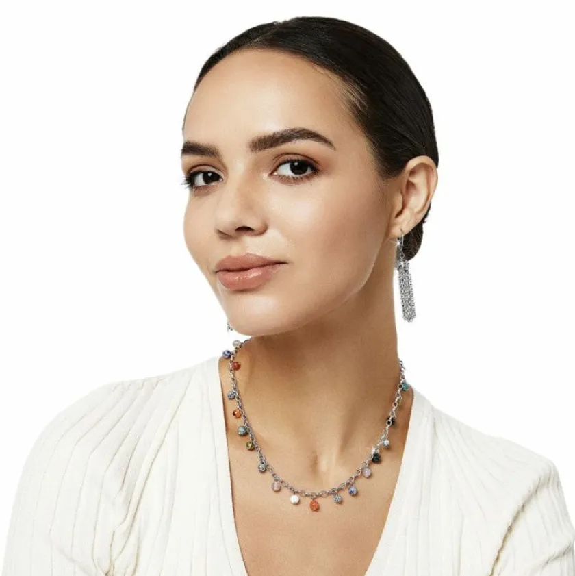 Brighton Contempo Desert Sky Droplet Necklace Silver-Multi Sale