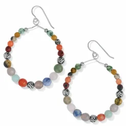 Brighton Contempo Desert Sky French Wire Earrings Silver-Multi Best
