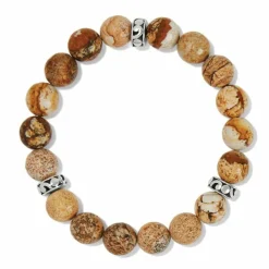 Brighton Contempo Desert Sky Sand Stretch Bracelet Cream Fashion