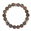 Brighton Contempo Desert Sky Storm Stretch Bracelet Gray New