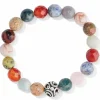 Brighton Contempo Desert Sky Stretch Bracelet Silver-Multi Sale