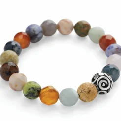 Brighton Contempo Desert Sky Stretch Bracelet Silver-Multi Sale
