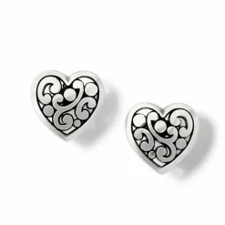 Brighton Contempo Heart Post Earrings Best