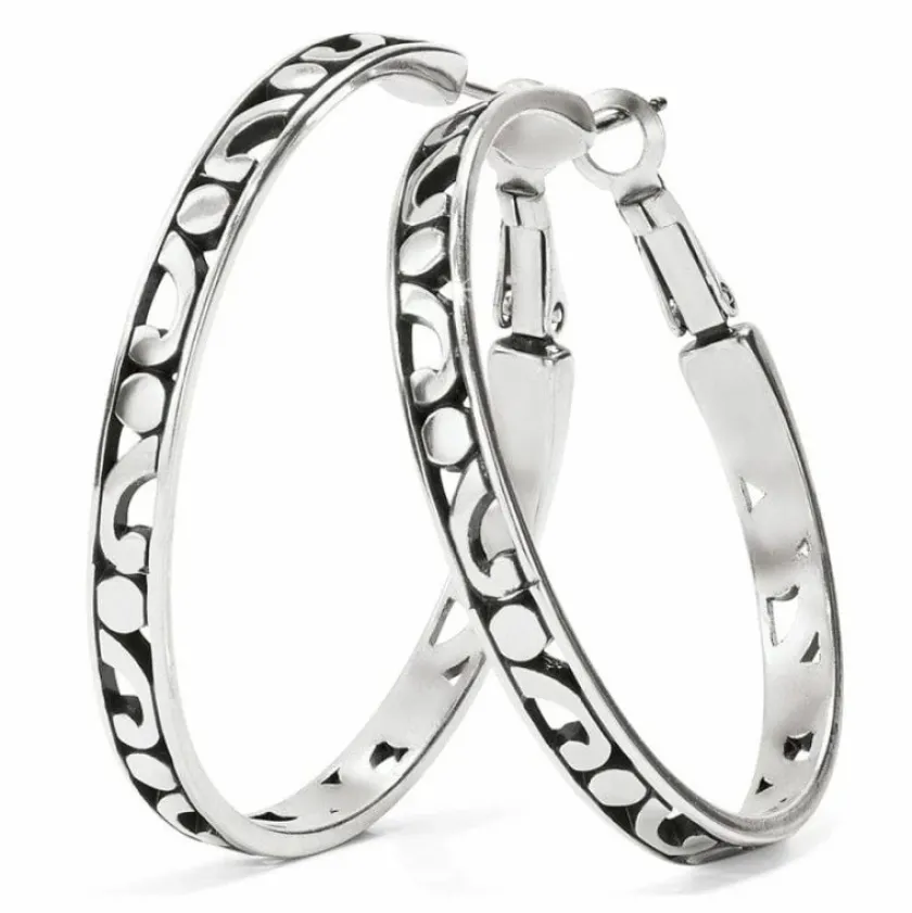 Brighton Contempo Large Hoop Earrings Outlet