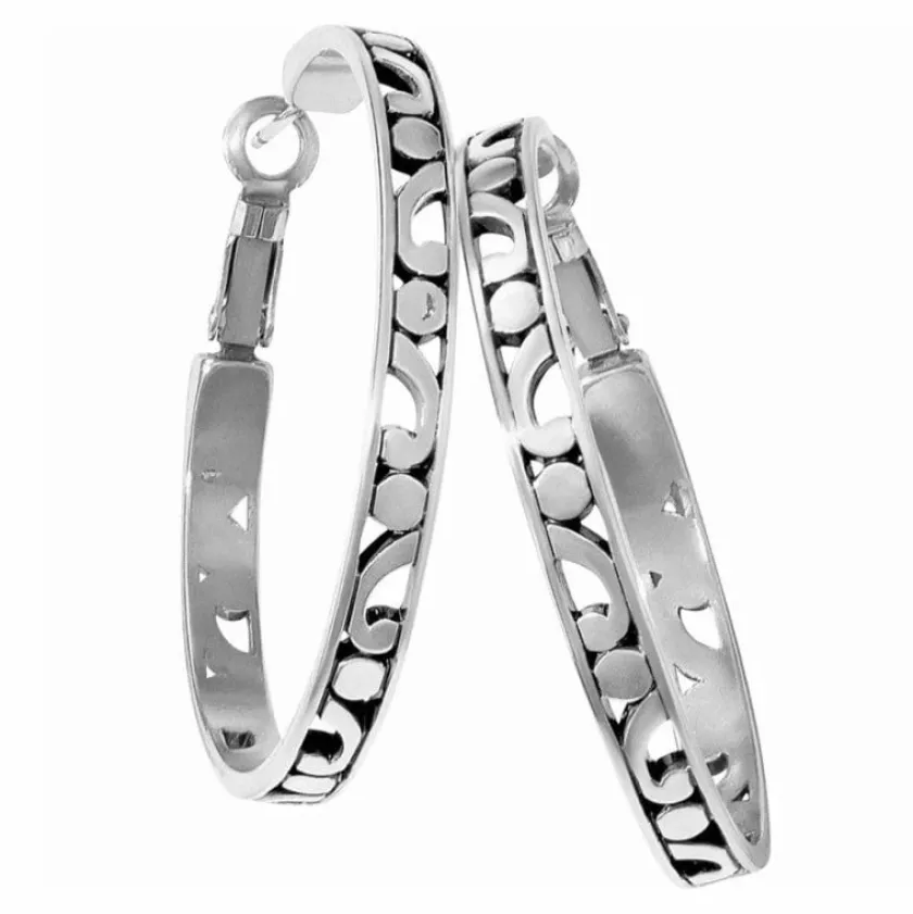 Brighton Contempo Large Hoop Earrings Outlet