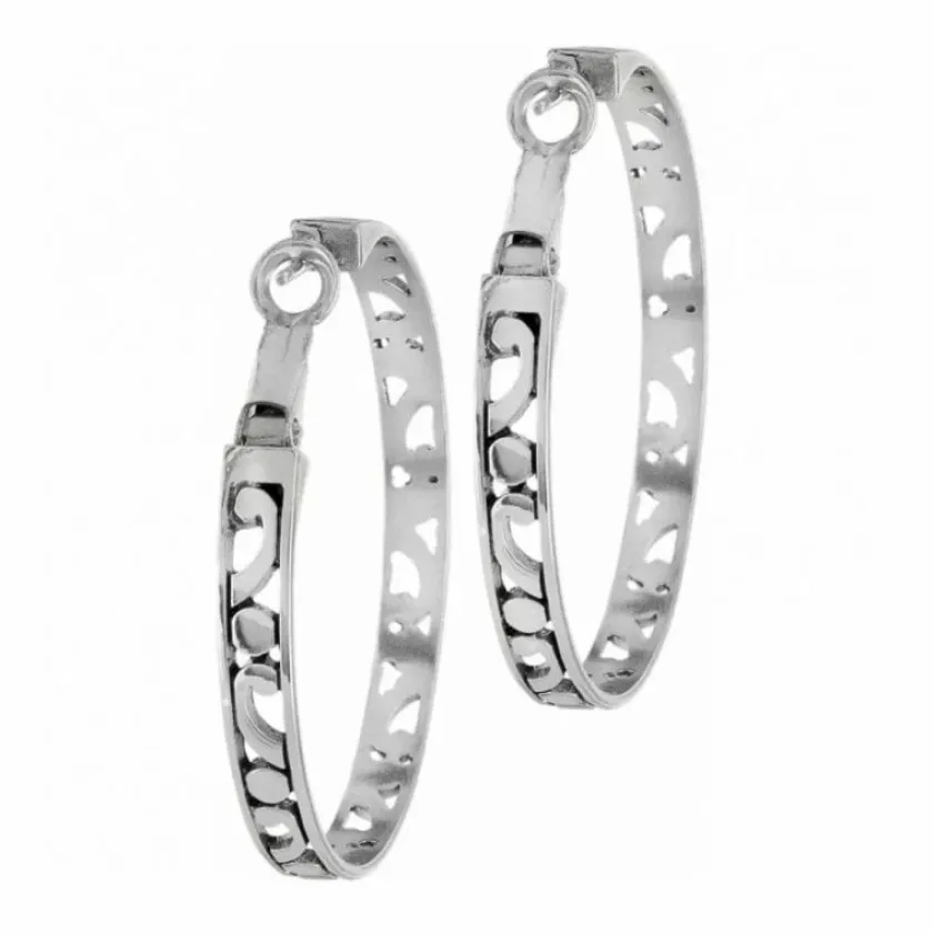 Brighton Contempo Large Hoop Earrings Outlet