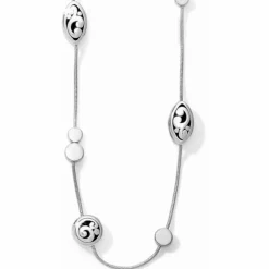 Brighton Contempo Long Necklace Silver Best