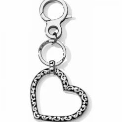 Brighton Contempo Love Handbag Fob Silver Hot