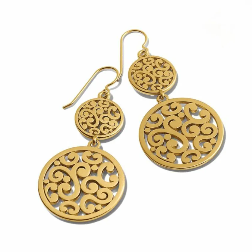 Brighton Contempo Medallion Duo French Wire Earrings Sale