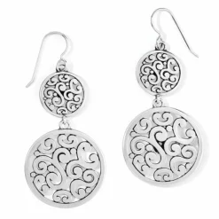Brighton Contempo Medallion Duo French Wire Earrings Sale