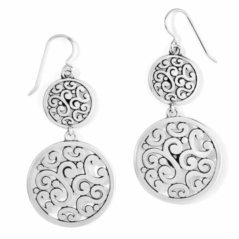 Brighton Contempo Medallion Duo French Wire Earrings Sale
