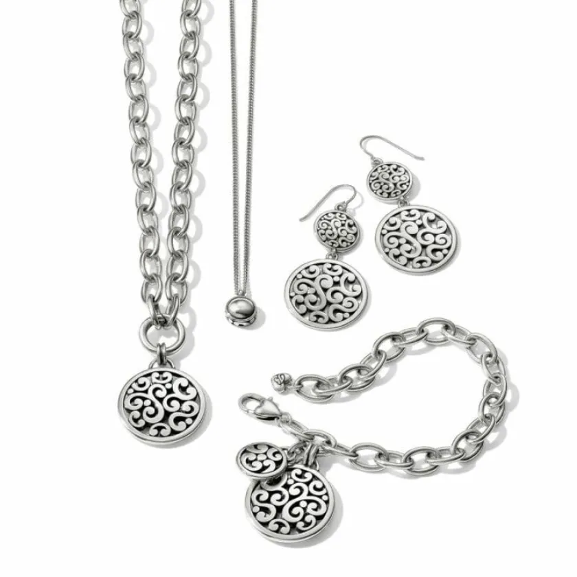 Brighton Contempo Medallion Duo French Wire Earrings Sale