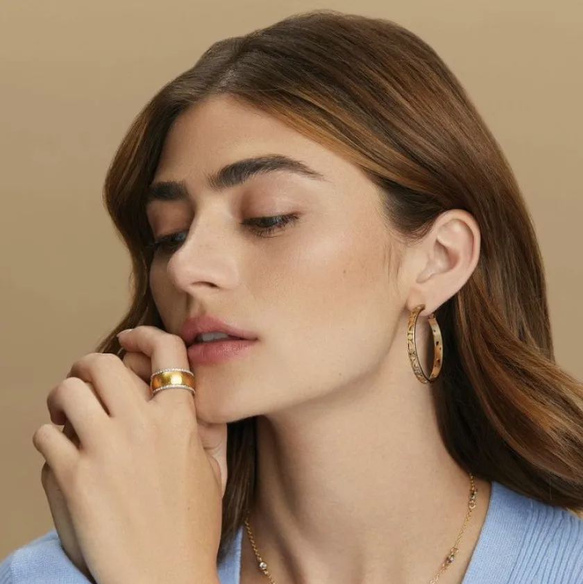 Brighton Contempo Medium Hoop Earrings Sale