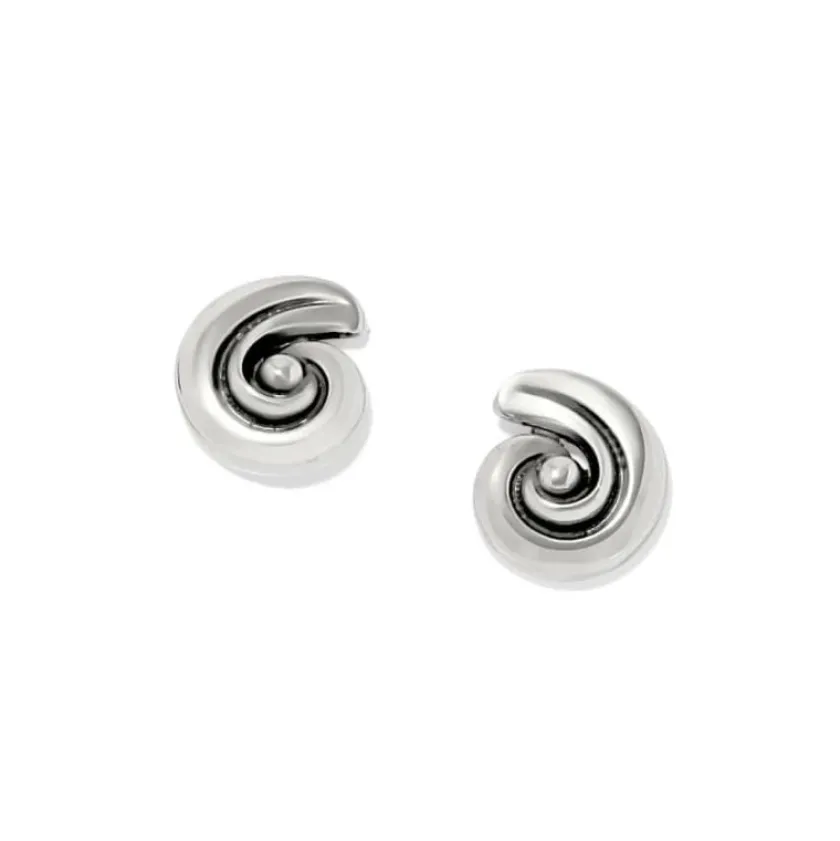 Brighton Contempo Moda Post Earrings Silver Best