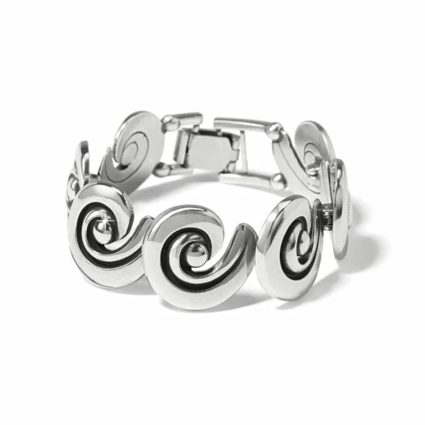 Brighton Contempo Moda Swirl Bracelet Silver Hot
