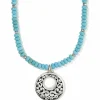 Brighton Contempo Nuevo Azul Necklace Silver Hot