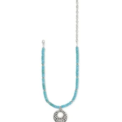 Brighton Contempo Nuevo Azul Necklace Silver Hot
