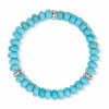 Brighton Contempo Nuevo Azul Stretch Bracelet Silver Online