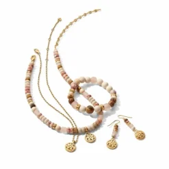 Brighton Contempo Playa Rosa Stretch Bracelet Pink New