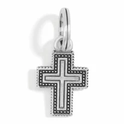 Brighton Cora Cross Charm Silver Best