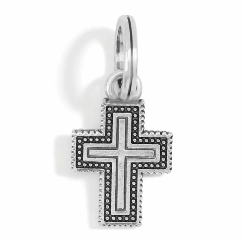 Brighton Cora Cross Charm Silver Best