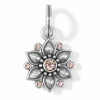 Brighton Cora Flower Charm Silver Discount