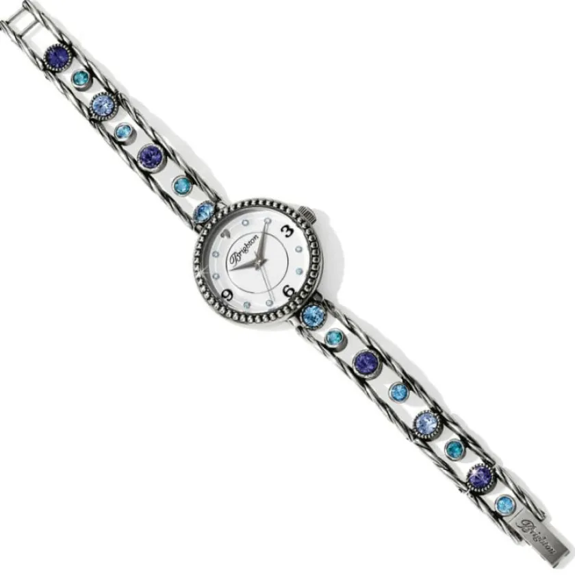 Brighton Corona Watch Silver-Tanzanite Online