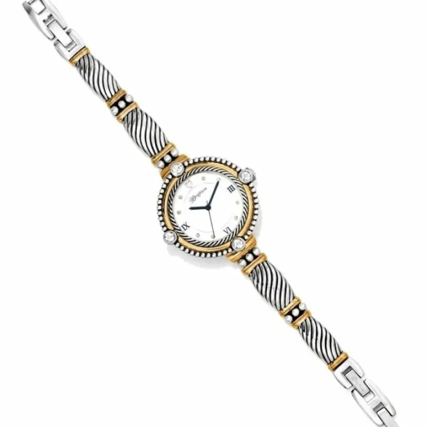 Brighton Costa Mesa Watch Silver-Gold Best