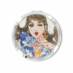 Brighton Cover Girls Travel Mirror Multi New