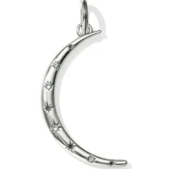 Brighton Crescent Moon Amulet Silver Sale