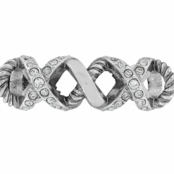 Brighton Crossings Crystal Long Bead Silver Online