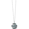 Brighton Crystal Passage Round Necklace Silver-Blues Best