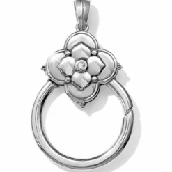 Brighton Dahlia Charm Connector Silver Outlet