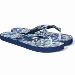 Brighton Dahlia Flip Flops Blues New