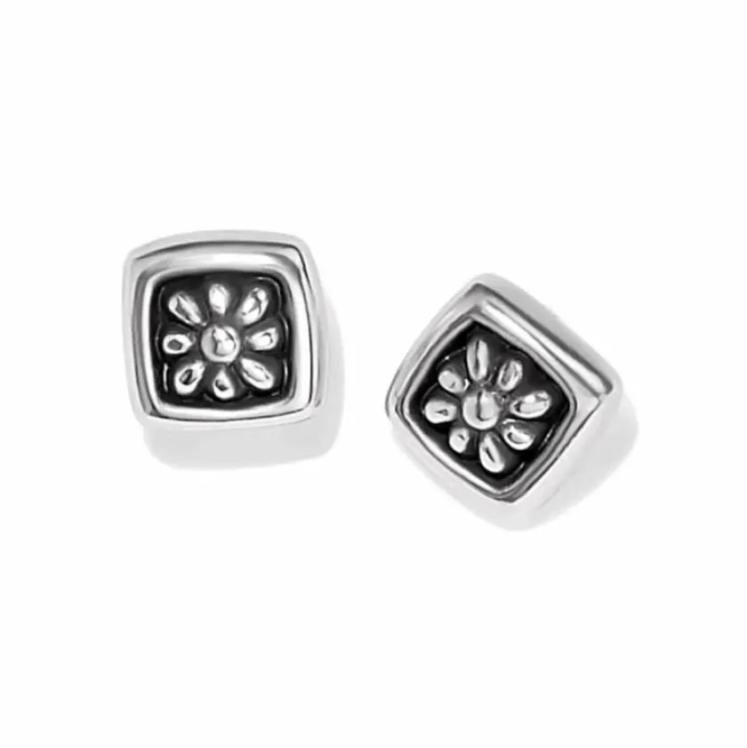 Brighton Daisy Days Mini Post Earrings Silver Sale