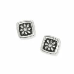 Brighton Daisy Days Mini Post Earrings Silver Sale