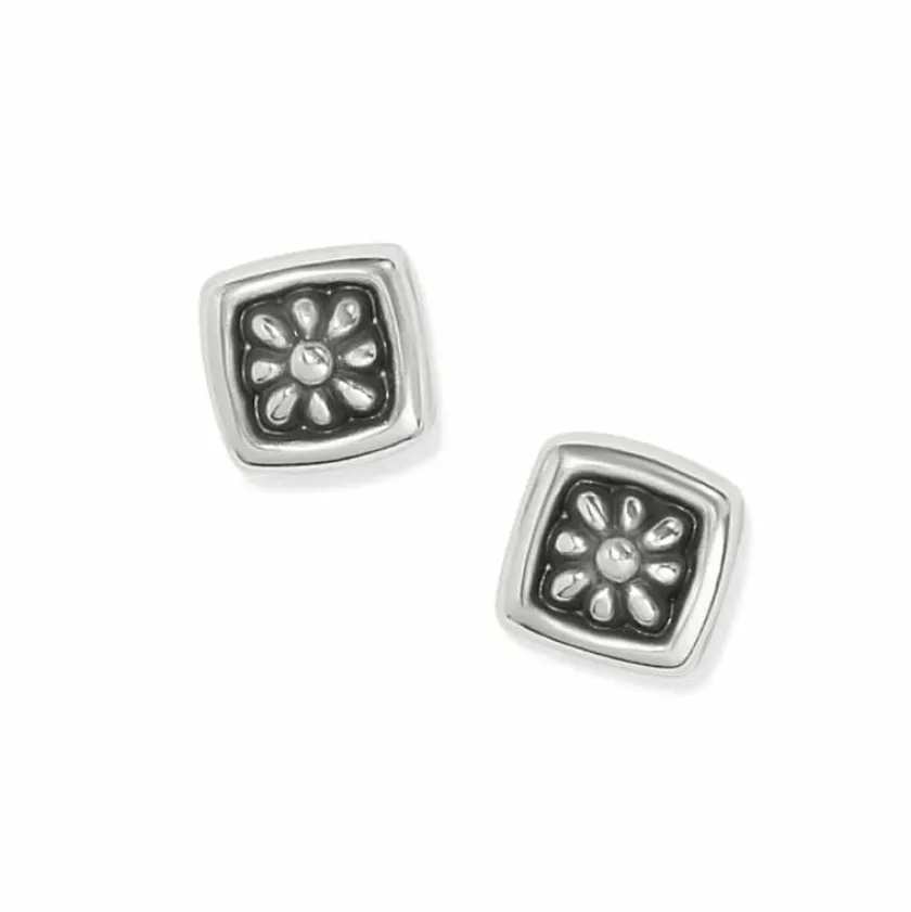 Brighton Daisy Days Mini Post Earrings Silver Sale