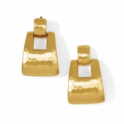 Brighton Dauphin Post Earrings BrushedGold Hot