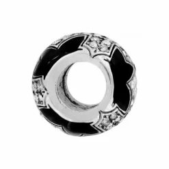 Brighton Dazzle Cross Bead Silver-Black Online
