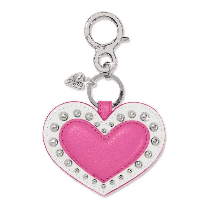 Brighton Deeply In Love Handbag Fob Bubblegum New