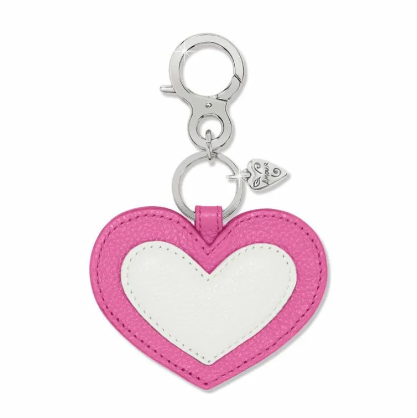 Brighton Deeply In Love Handbag Fob Bubblegum New
