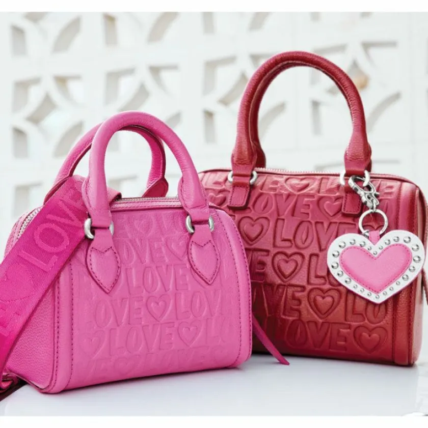 Brighton Deeply In Love Handbag Fob Bubblegum New