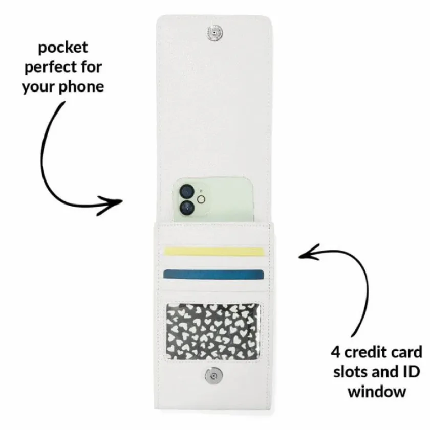 Brighton Deeply In Love Phone Organizer New