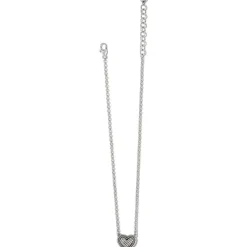 Brighton Del Rio Heart Necklace Silver Fashion