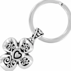Brighton Divinity Cross Key Fob Silver Fashion