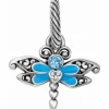 Brighton Dragonfly Charm Silver-Blue Sale