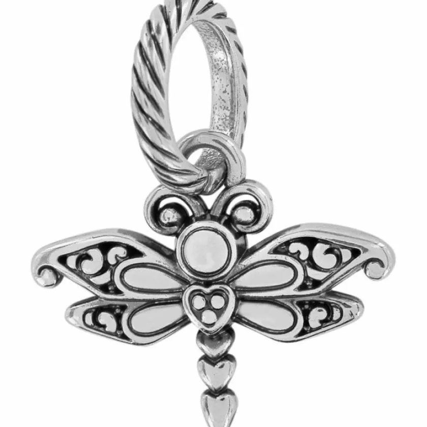 Brighton Dragonfly Charm Silver-Blue Sale