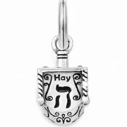 Brighton Dreidel Charm Silver Clearance