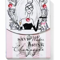 Brighton Drink Champagne Notepad Multi Discount