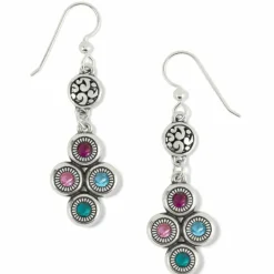 Brighton Elora Gems Dots French Wire Earrings Silver-Multi Online